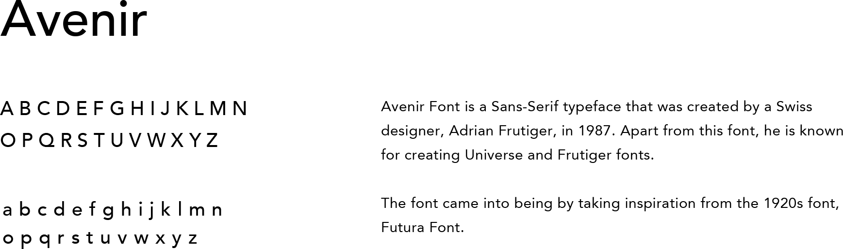 font